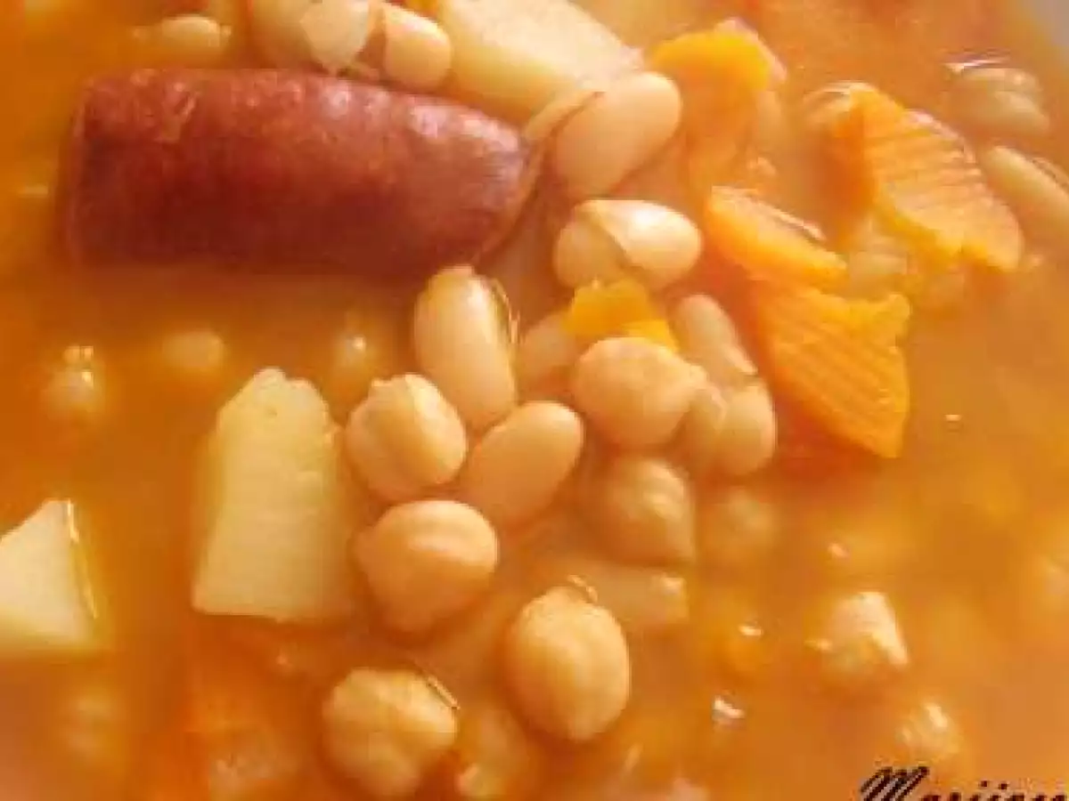Potaje de Judias Blancas y Garbanzos - foto 3