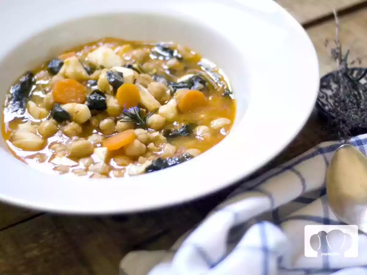 Potaje de Vigilia. Receta de cuaresma. - foto 2