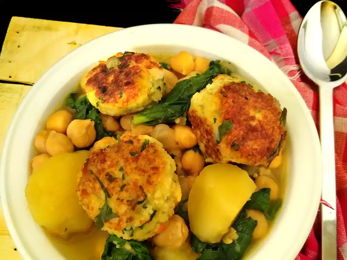 Potaje de vigilia {receta tradicional de Semana Santa}