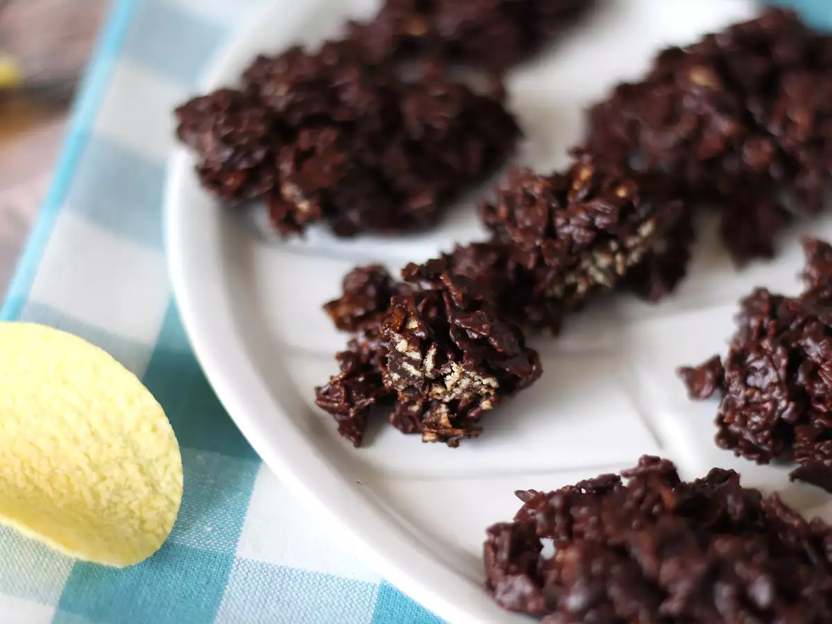 Pringles con chocolate: la receta viral convertida en rocas de chocolate - foto 4