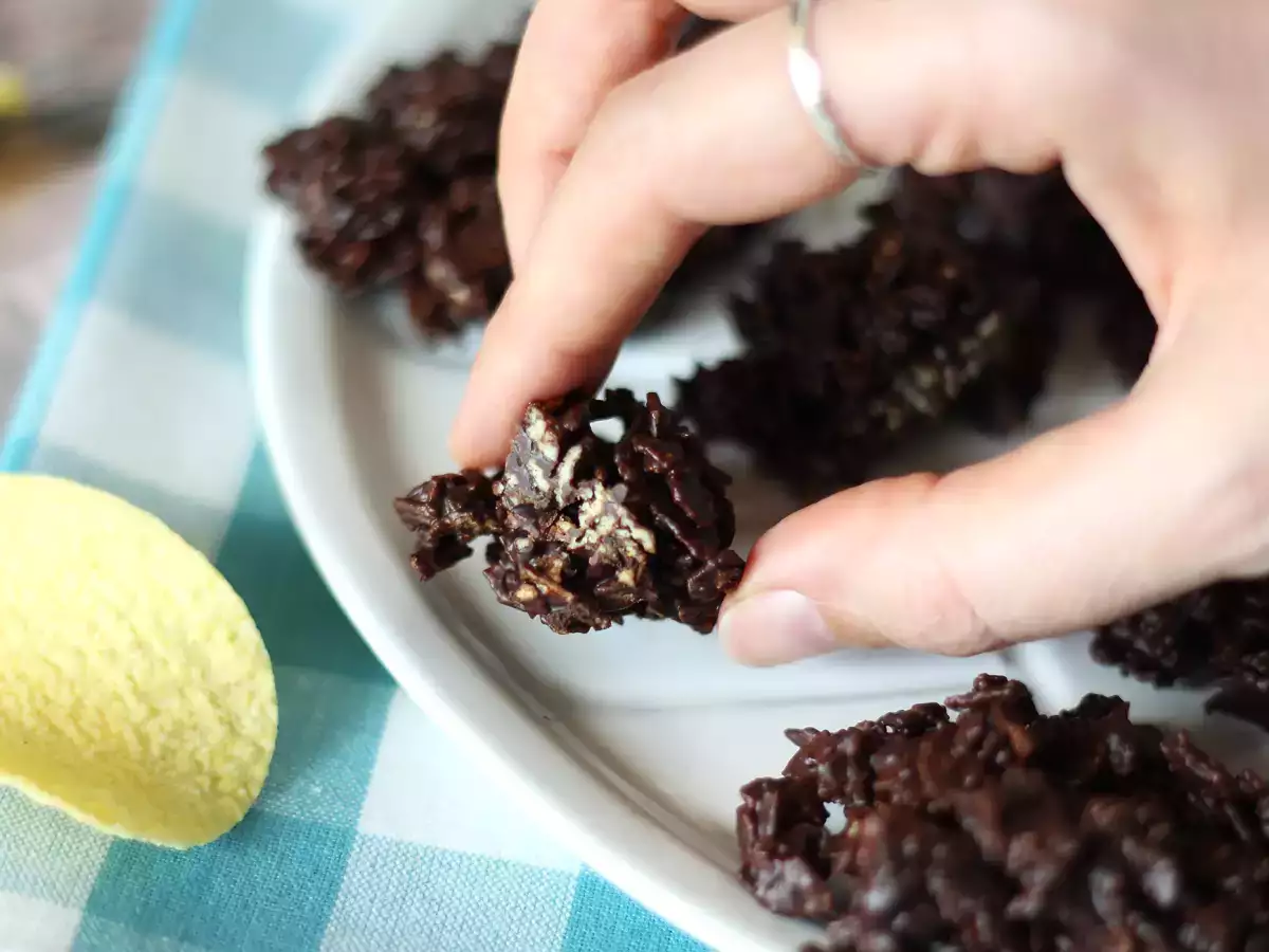 Pringles con chocolate: la receta viral convertida en rocas de chocolate - foto 5