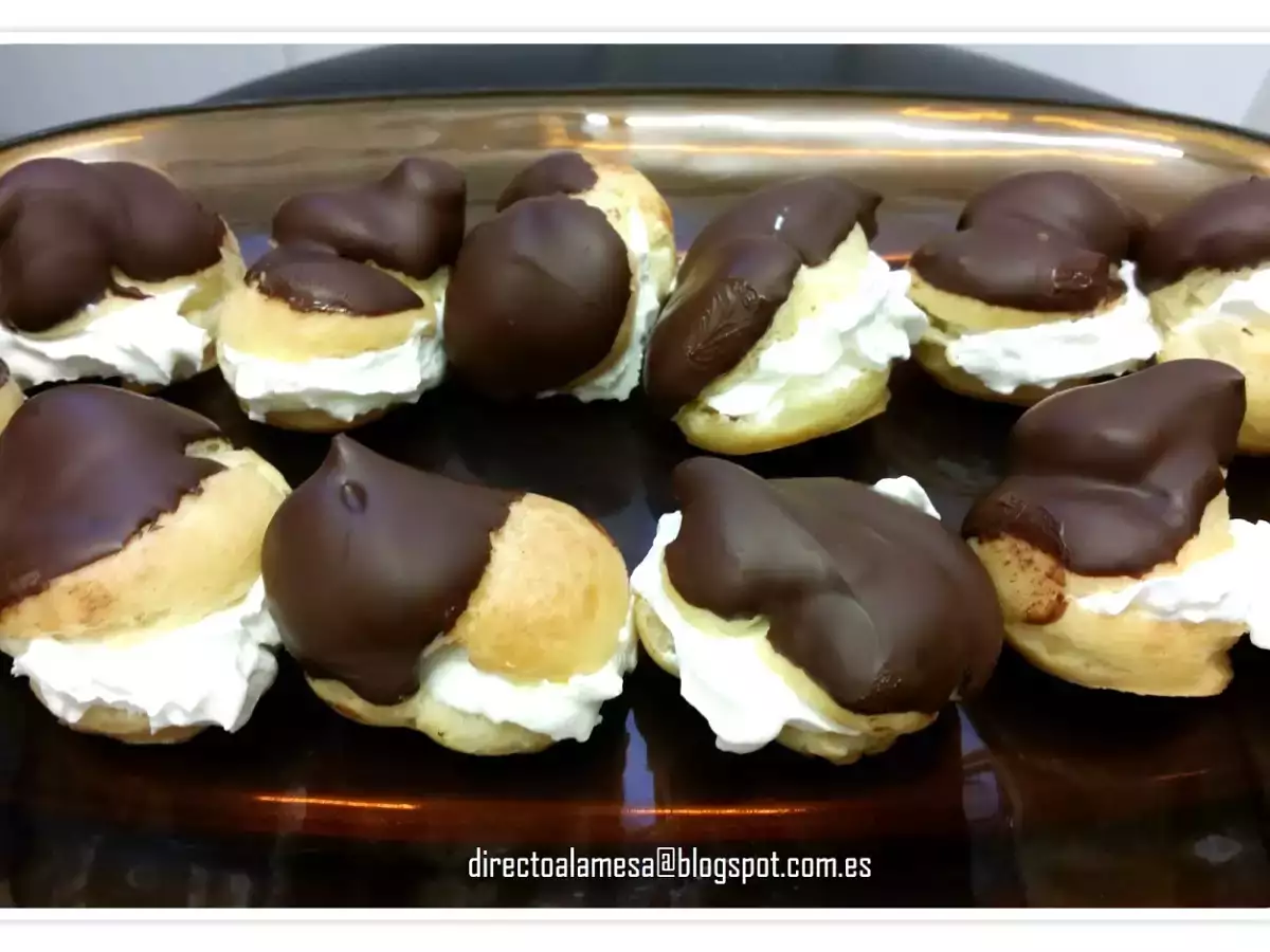 Profiteroles (masa o pasta choux) - foto 9