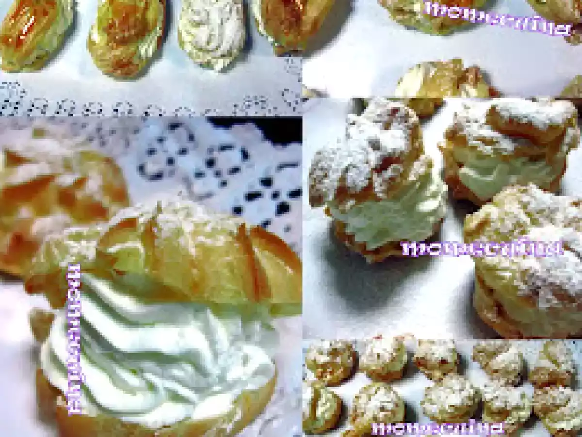 Profiteroles, Palos de nata estil antic,  - foto 2