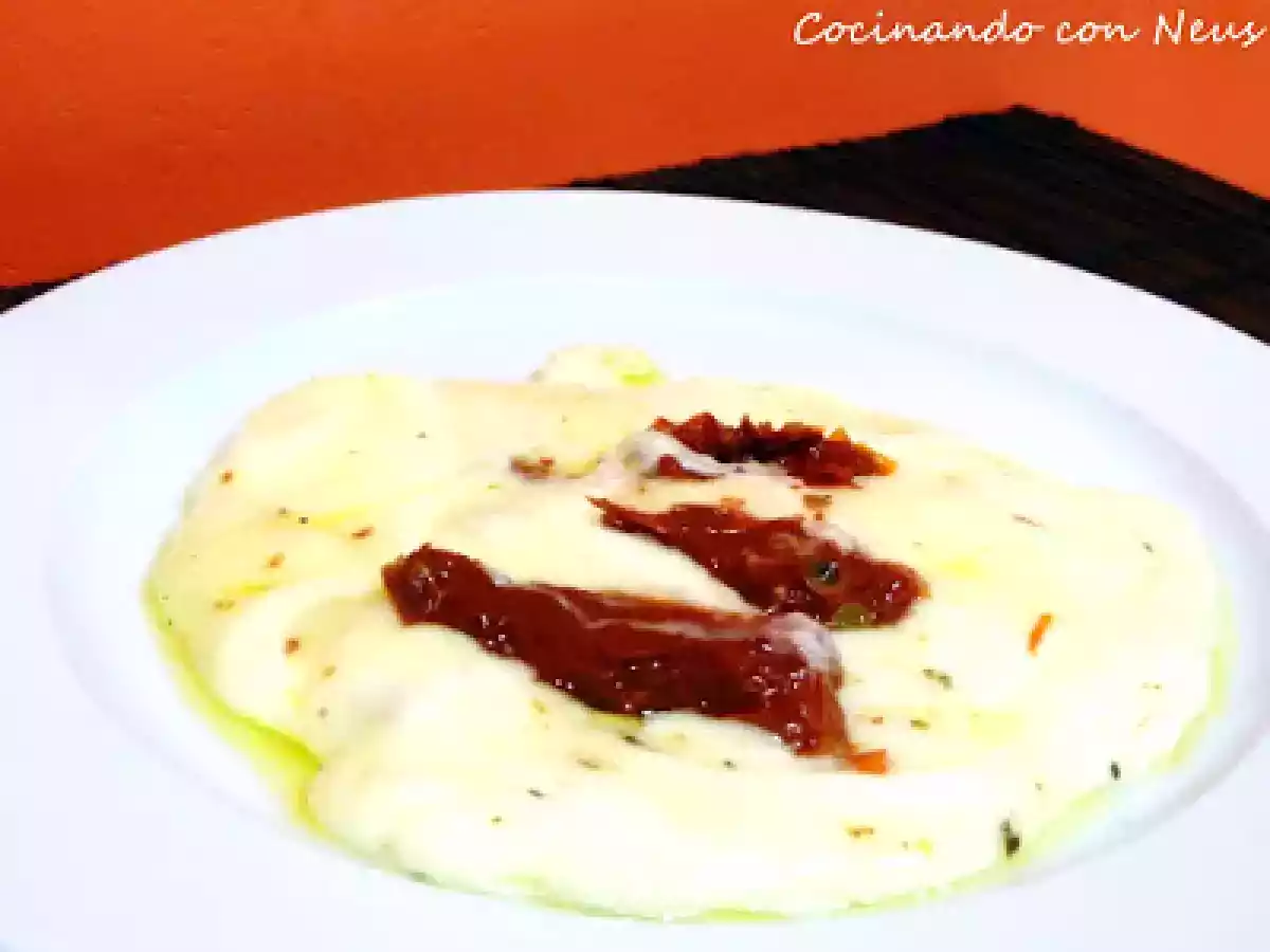 Provolone con tomates secos