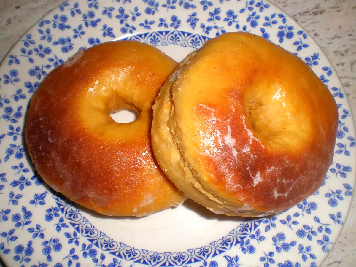 Pseudo donuts de boniato al horno - foto 3