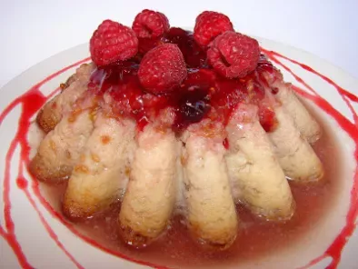 Pudding con caramelo de frambuesas - foto 2
