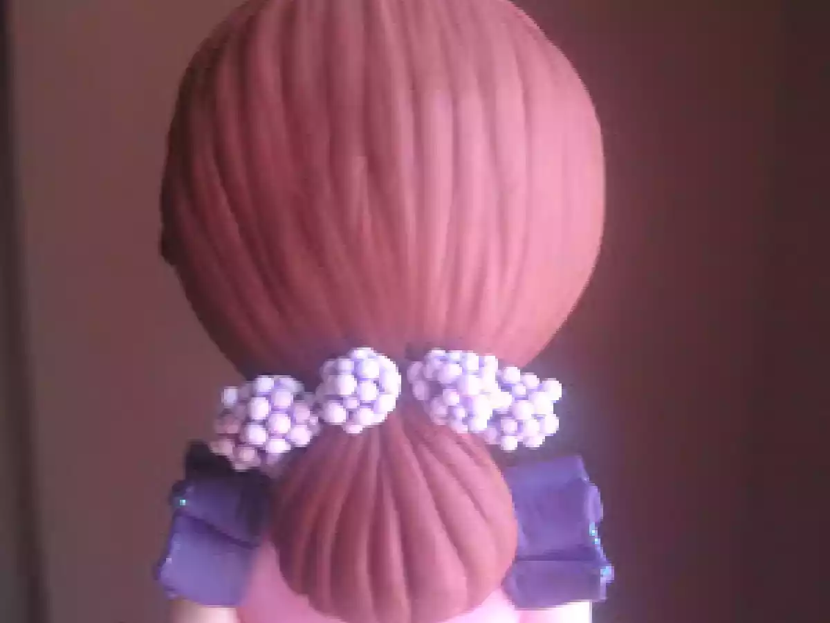 Pudding de Brioche y muñeca en porcelana fría