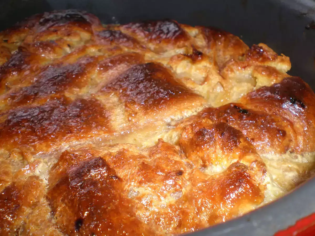 Pudding de croissants y caramelo - foto 2