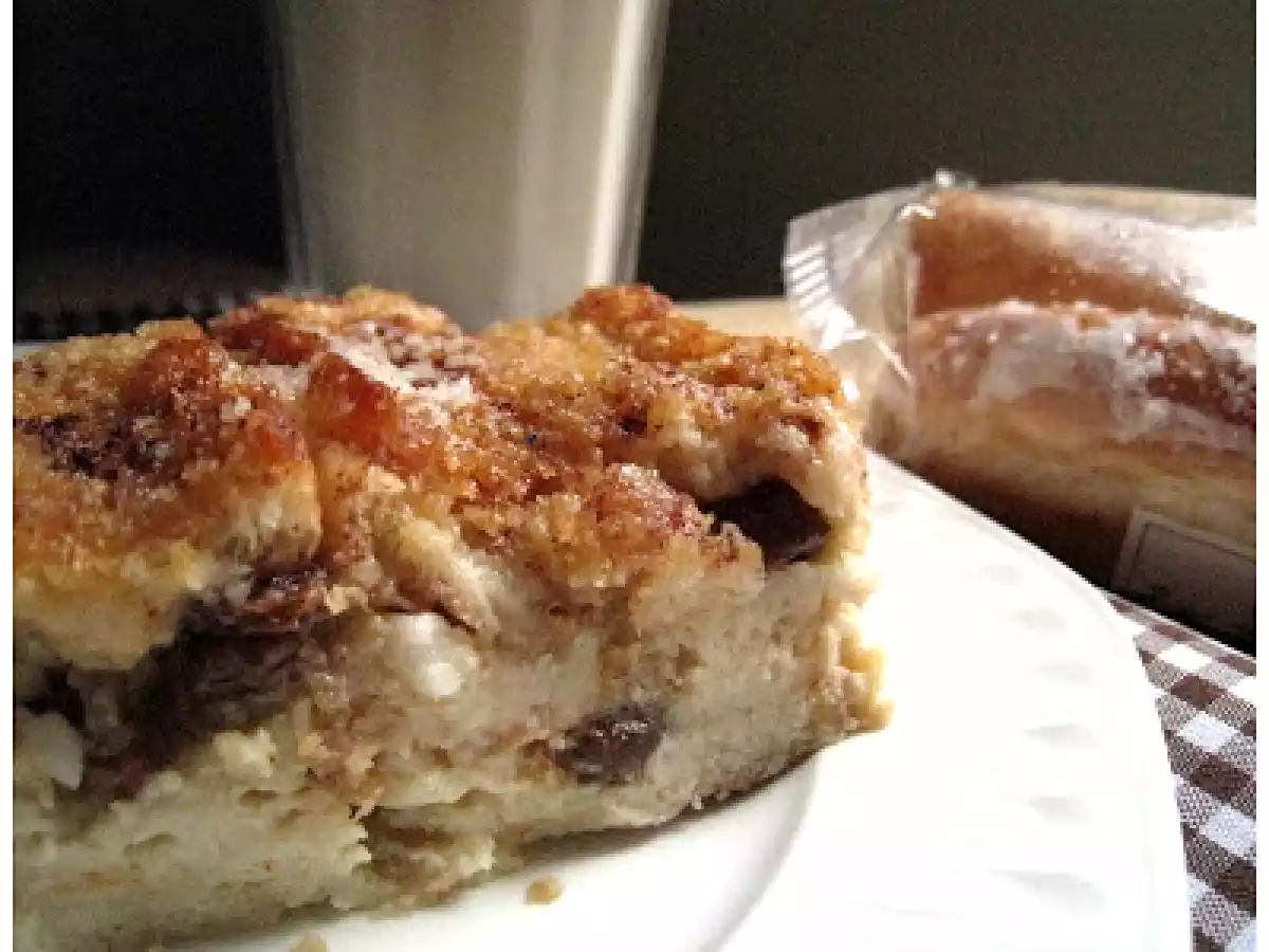 Pudding de horchata y fartons