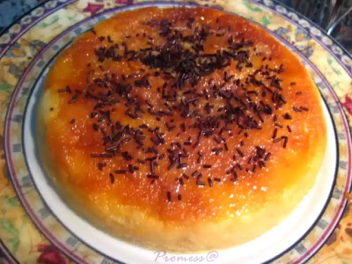 Pudding de magdalenas al microondas