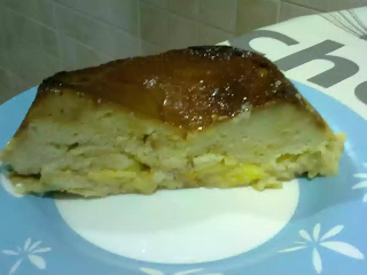 PUDDING DE MANZANA (Olla rápida)