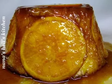 Pudding de naranja con salsa de ron - foto 2