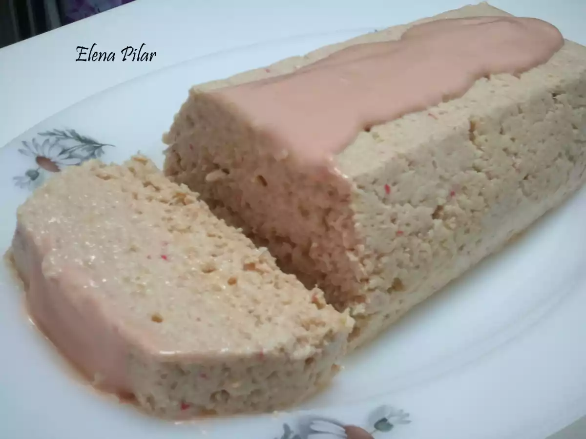 Pudin de atún y cangrejo (Thermomix)