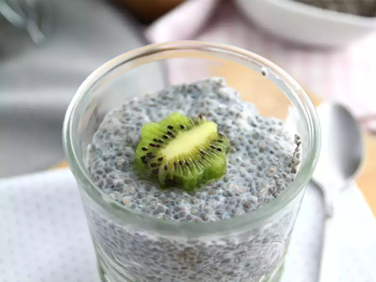 Pudin de chia y kiwi - foto 4