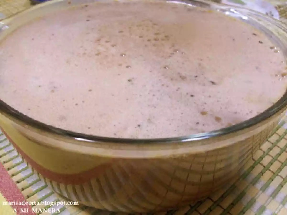 PUDIN DE CHOCOLATE AL MICROONDAS - foto 2