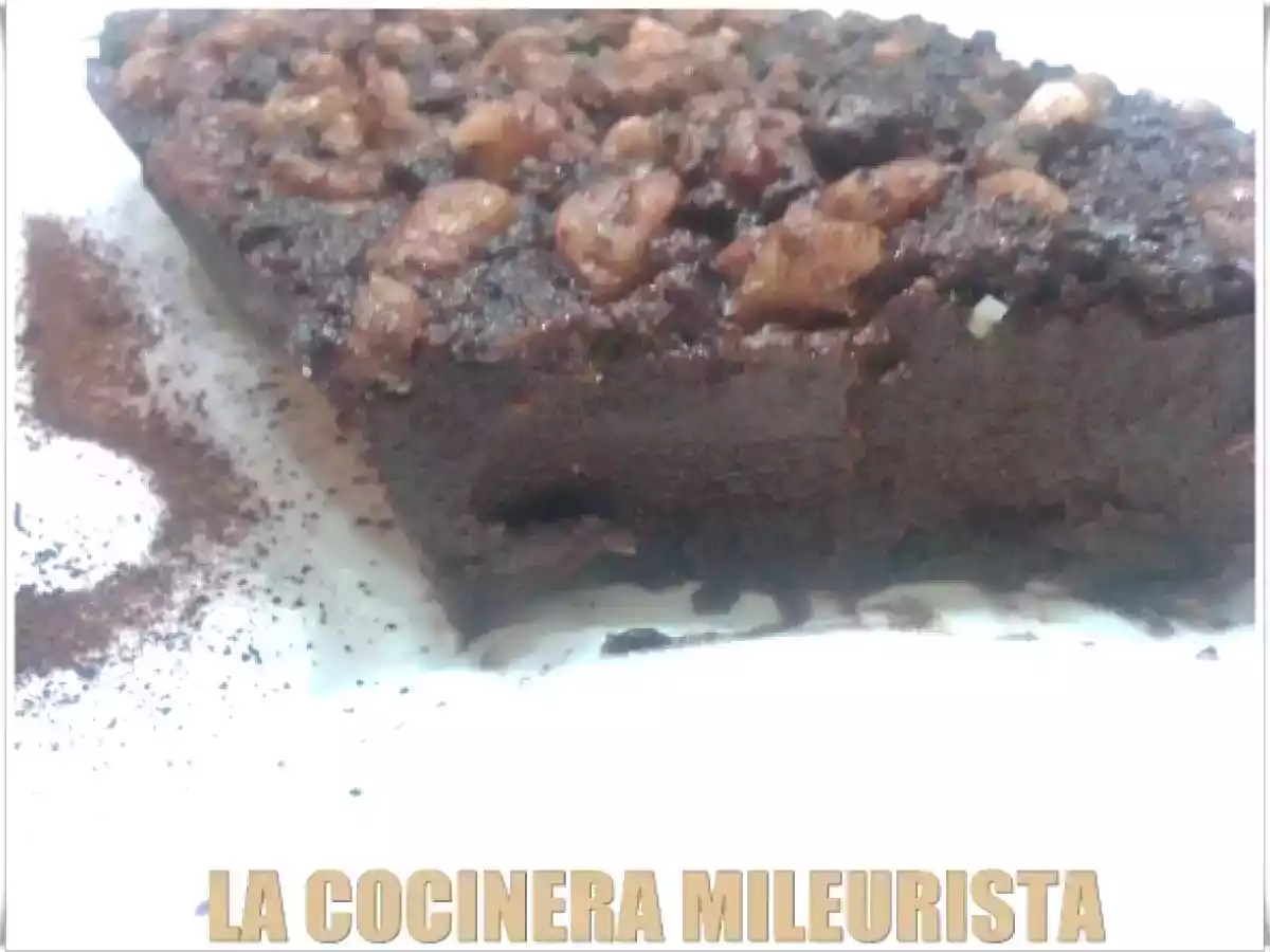 Pudin de Chocolate y Nueces al Café - foto 4