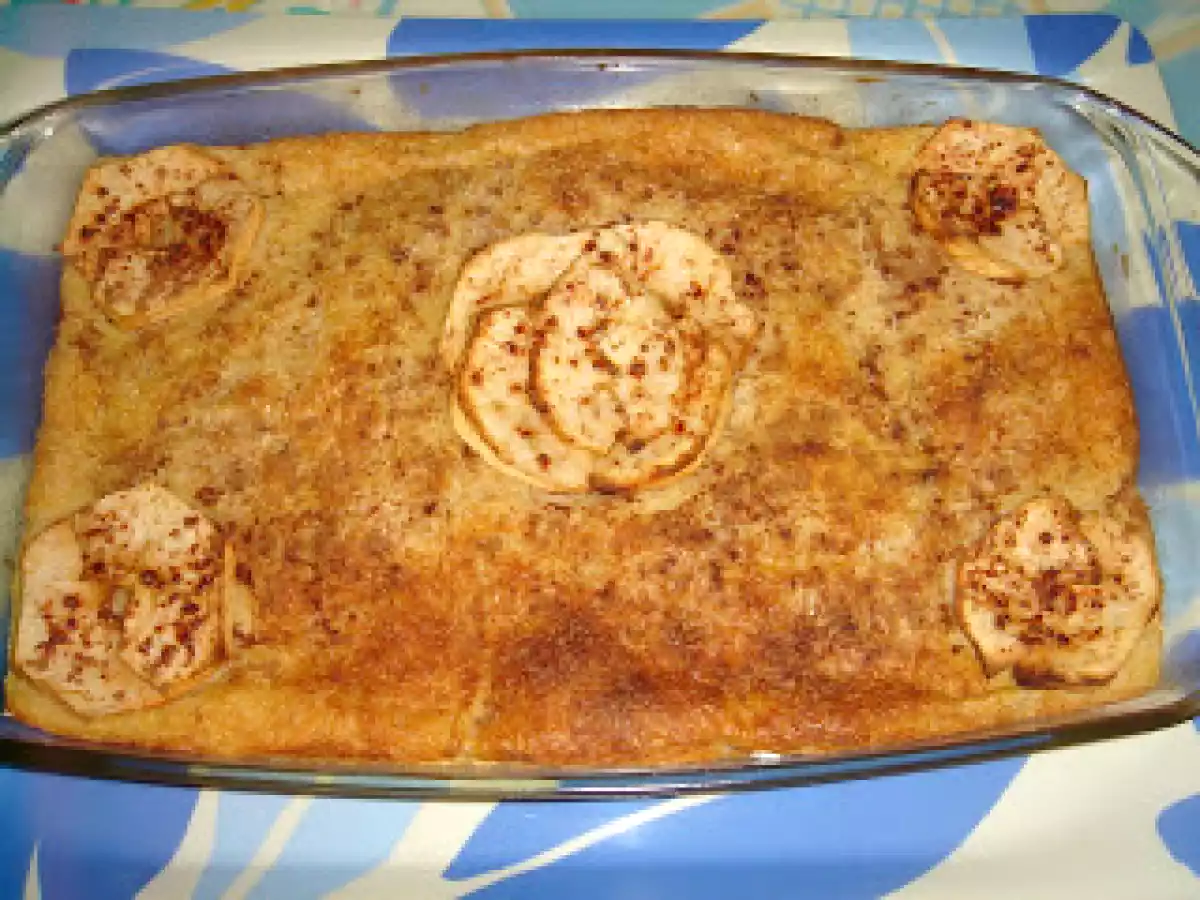 PUDIN DE MANZANA