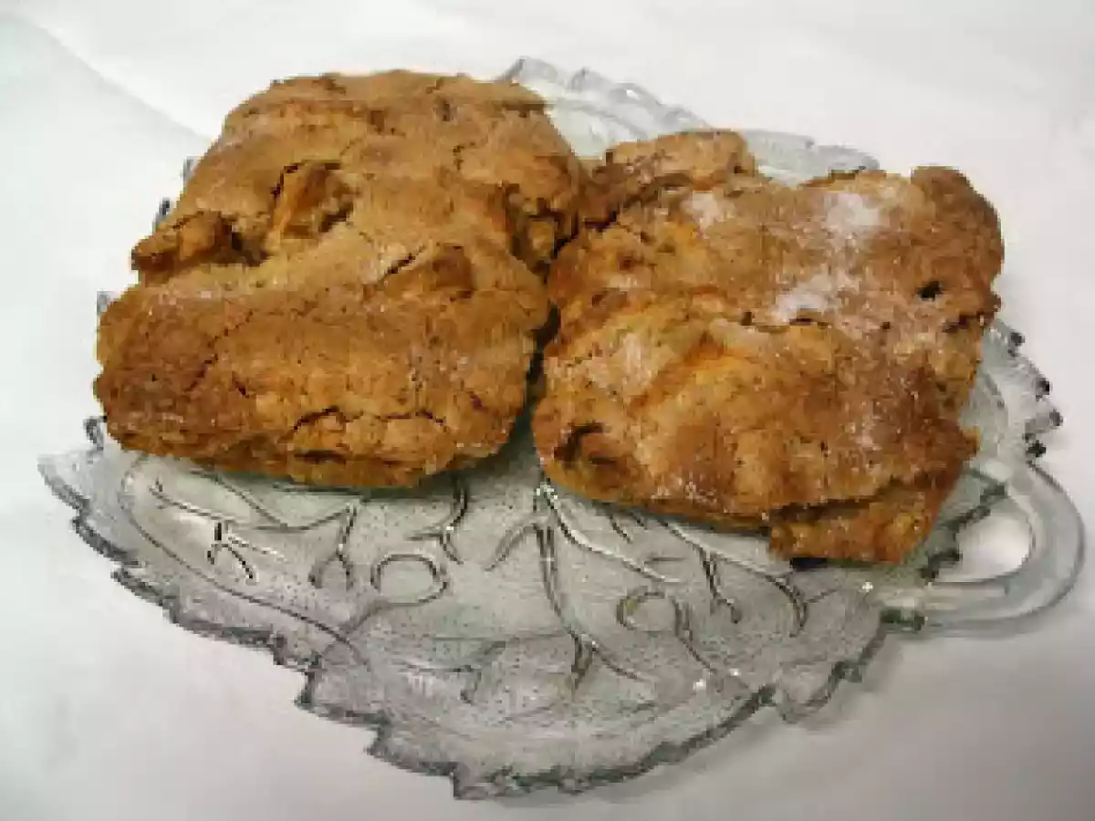 PUDÍN DE MANZANA Y NUECES