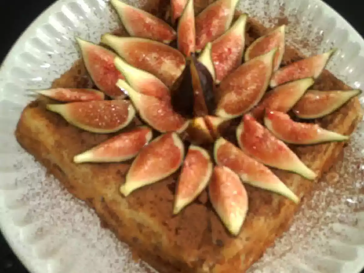 PUDIN DE MANZANA Y PASAS CON HIGOS - foto 2