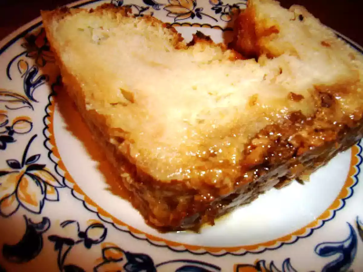 PUDÍN DE PAN AL CARAMELO