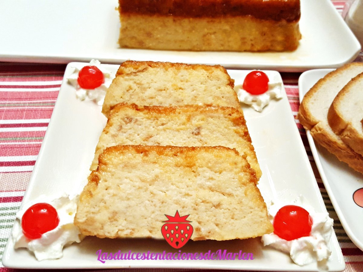 Pudin de pan y leche condensada Receta Petitchef