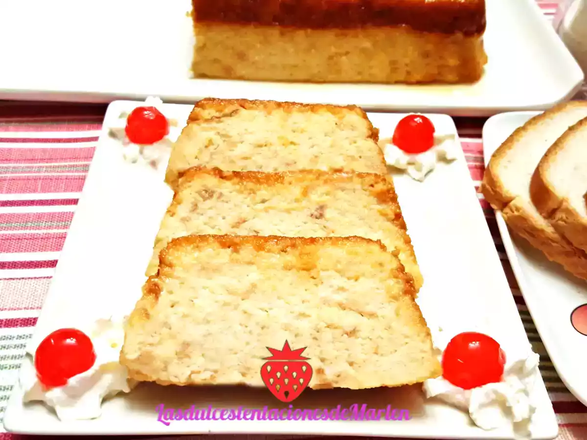 Pudin de pan y leche condensada - foto 4