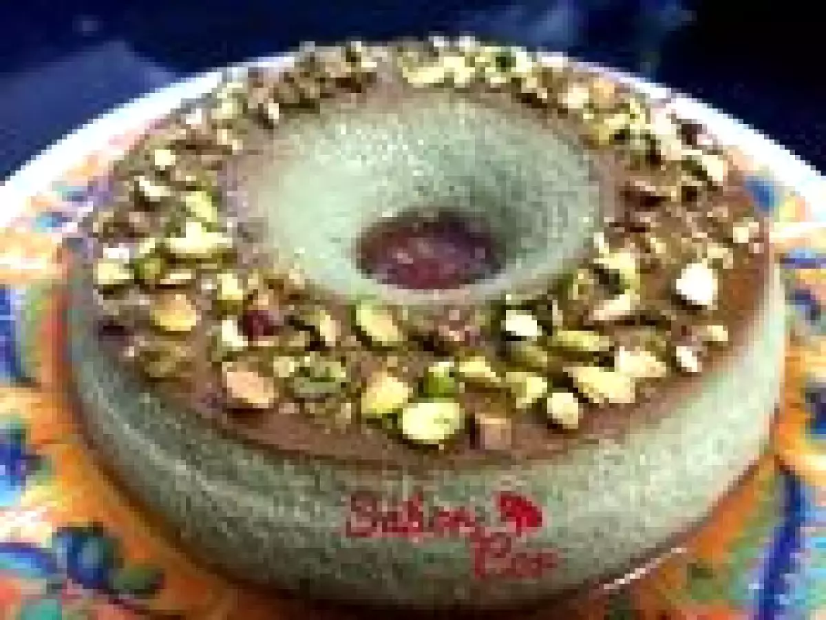 Pudin de pistacho