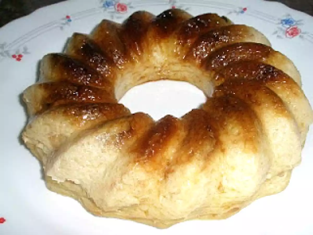 PUDING DE PAN EN MICROONDAS