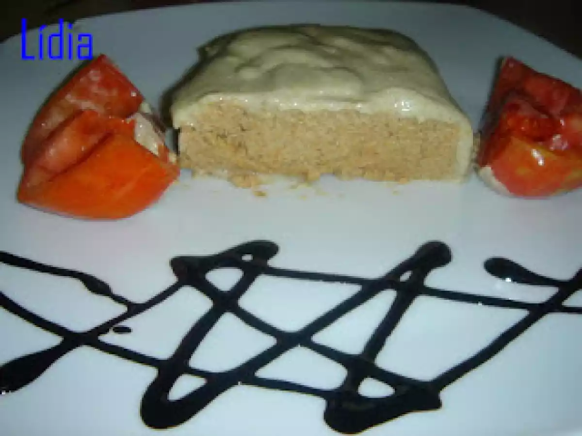 PUDING DE ROVELLONS (NISCALOS) CON SALSA DE CEPS AL CAVA