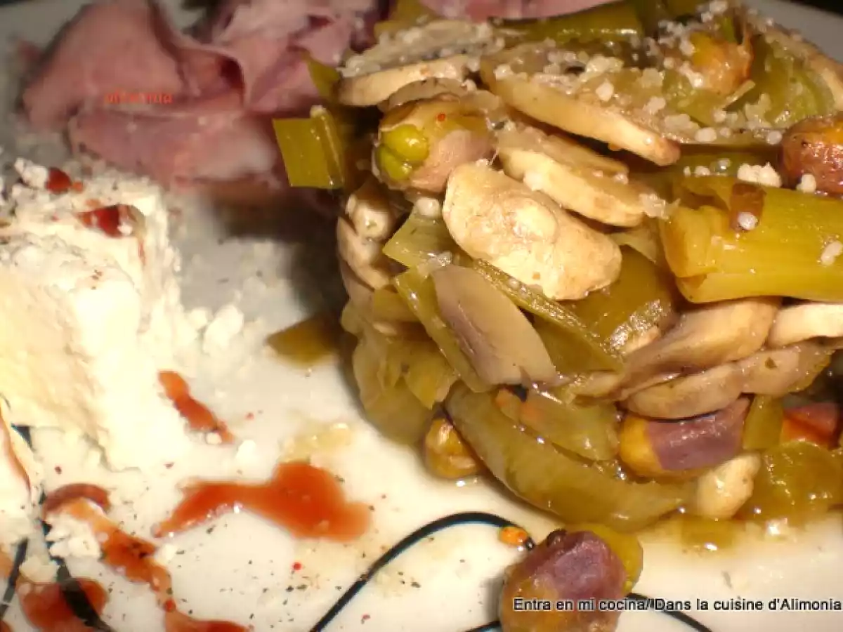 Puerros a la miel - foto 2