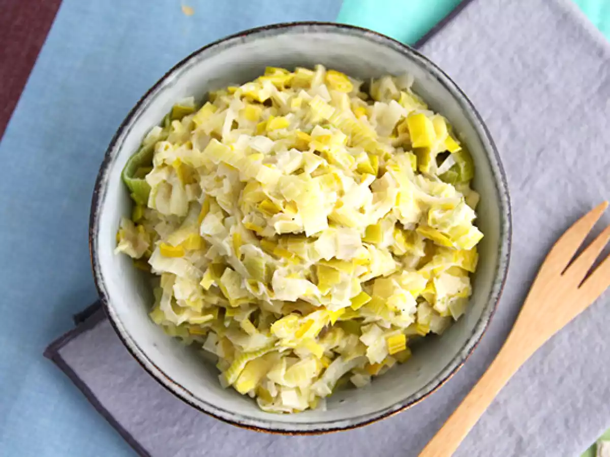 Puerros cremosos para el acompañamiento - foto 2