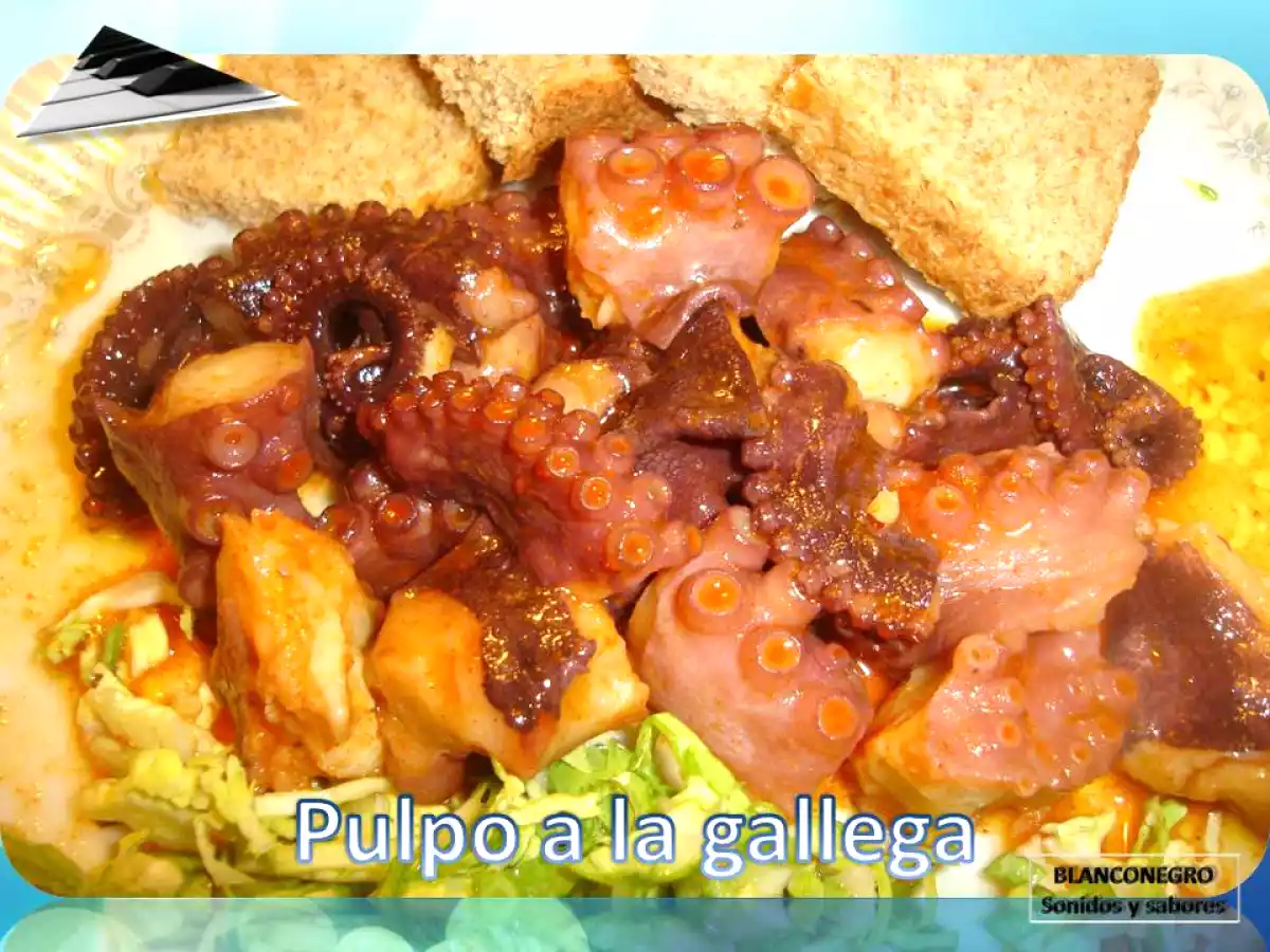 Pulpo a la gallega, técnica de cocción