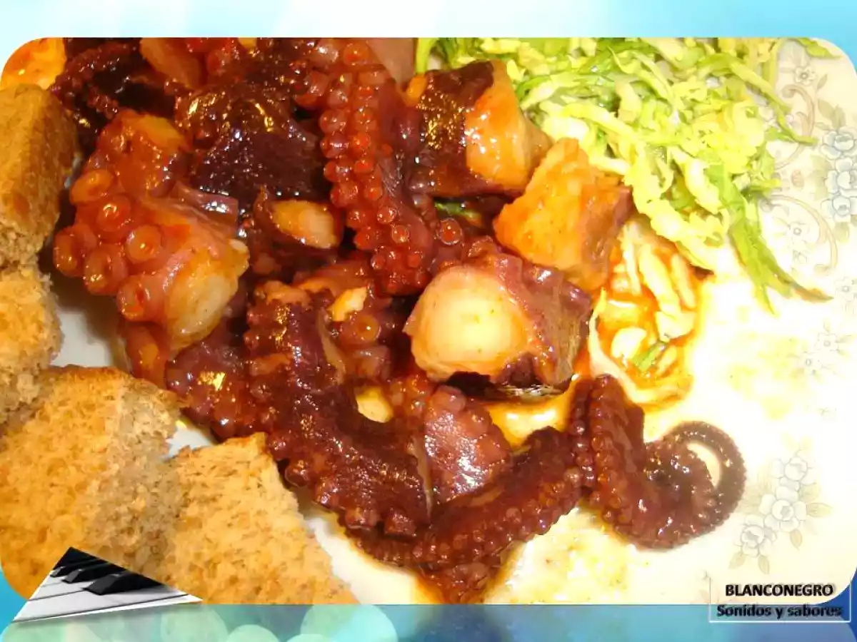 Pulpo a la gallega, técnica de cocción - foto 2