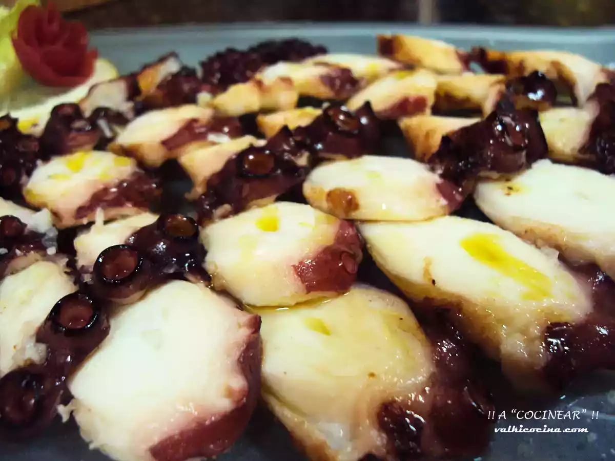 Pulpo a la parrilla