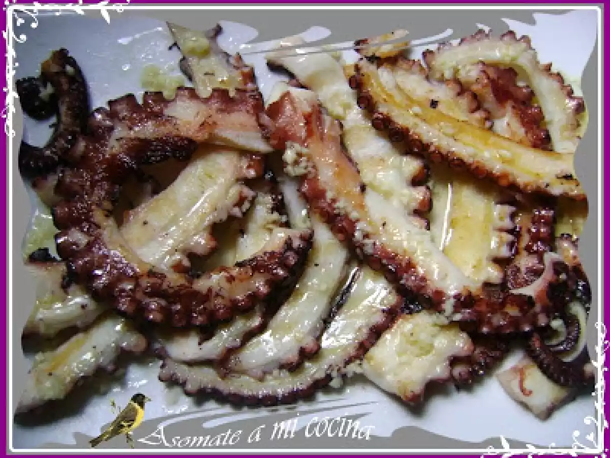 Pulpo a la parrilla