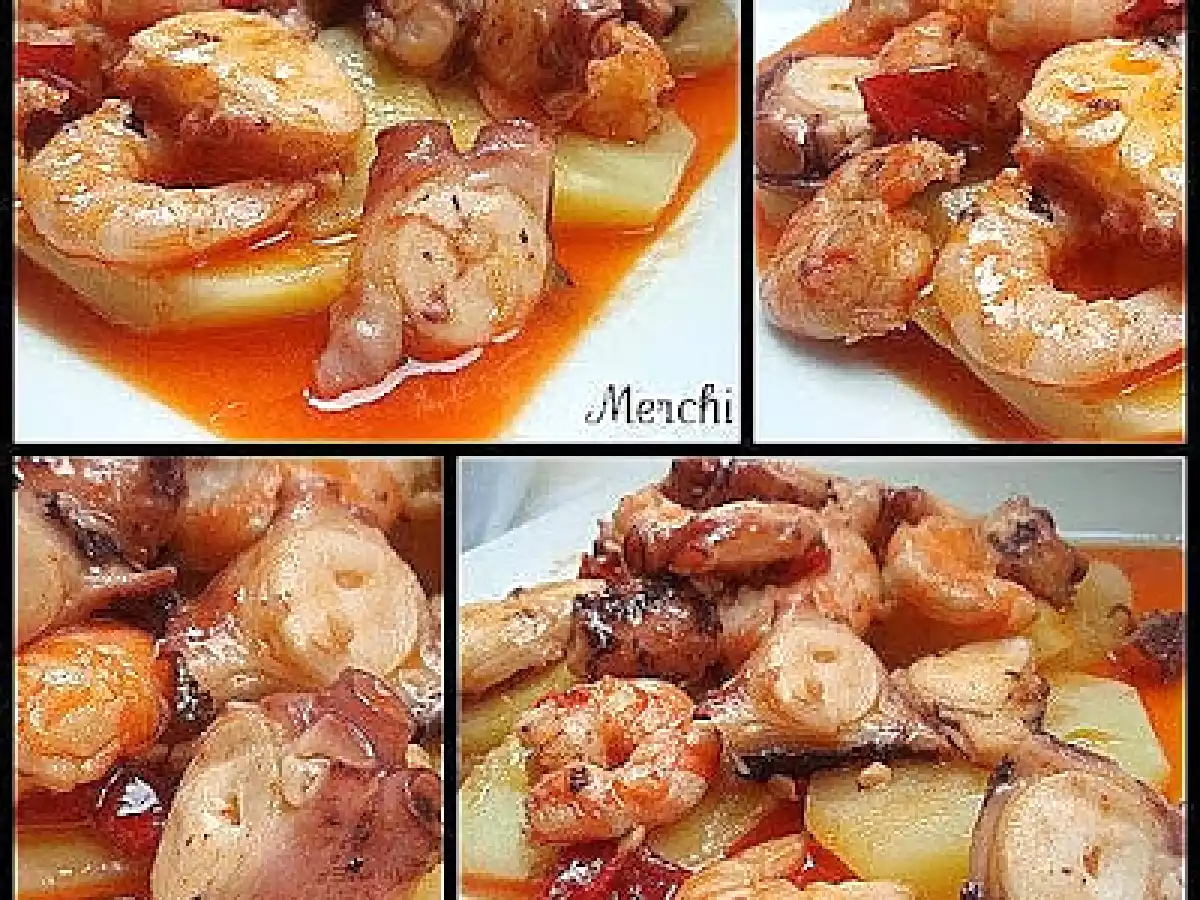 Pulpo al ajillo - foto 2