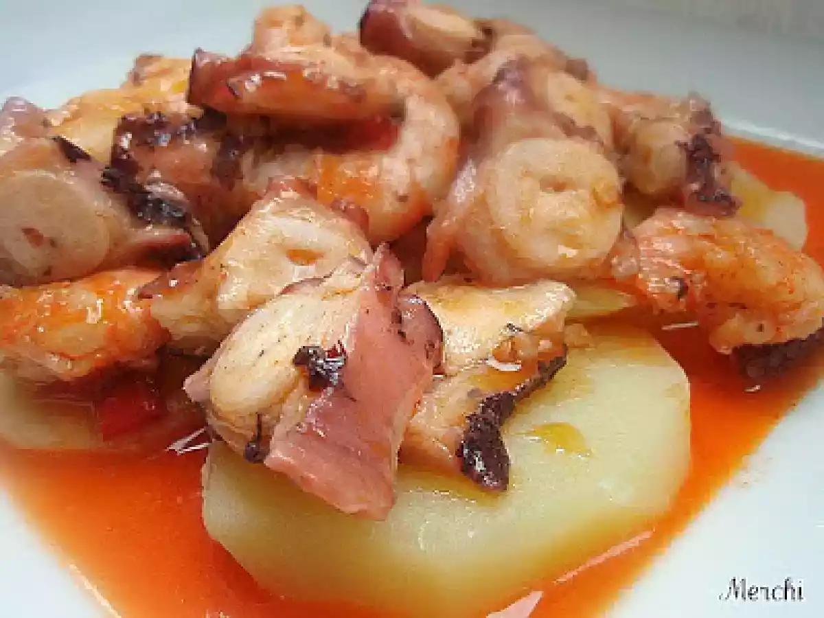 Pulpo al ajillo - foto 4