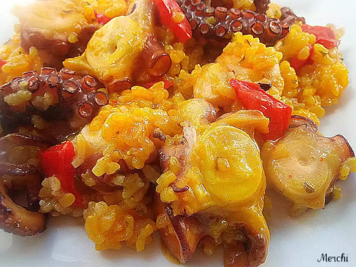 Pulpo con arroz a la gallega - foto 2