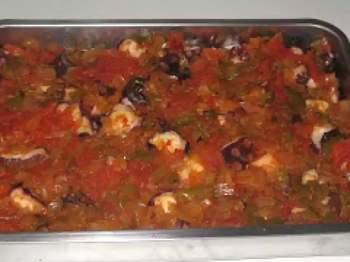 PULPO CON FRITADA ESTILO MUGARDOS