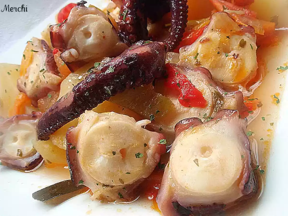 Pulpo guisado a la gallega - foto 4