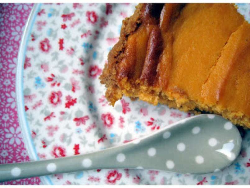 Pumpkin cheesecake, pastel queso y calabaza - foto 2