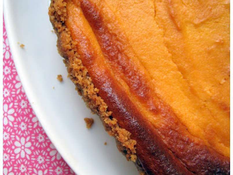 Pumpkin cheesecake, pastel queso y calabaza - foto 3