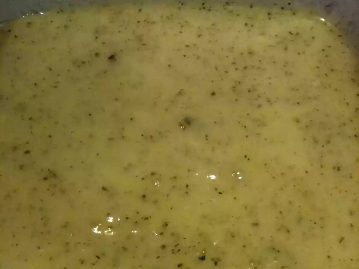 Puré de calabacín light