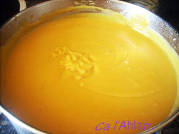 Puré de calabaza