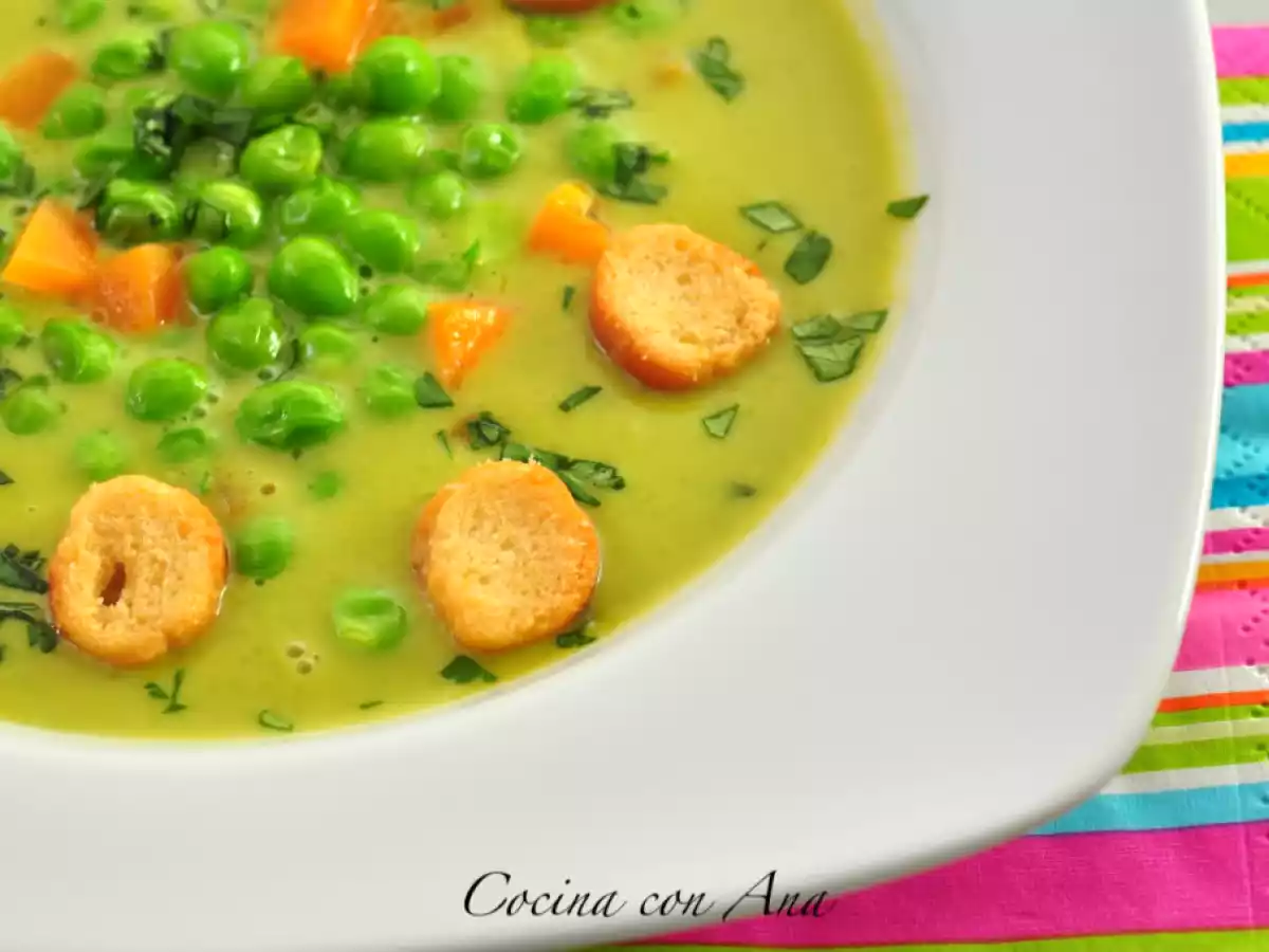 Pure de guisantes y calabaza - foto 2