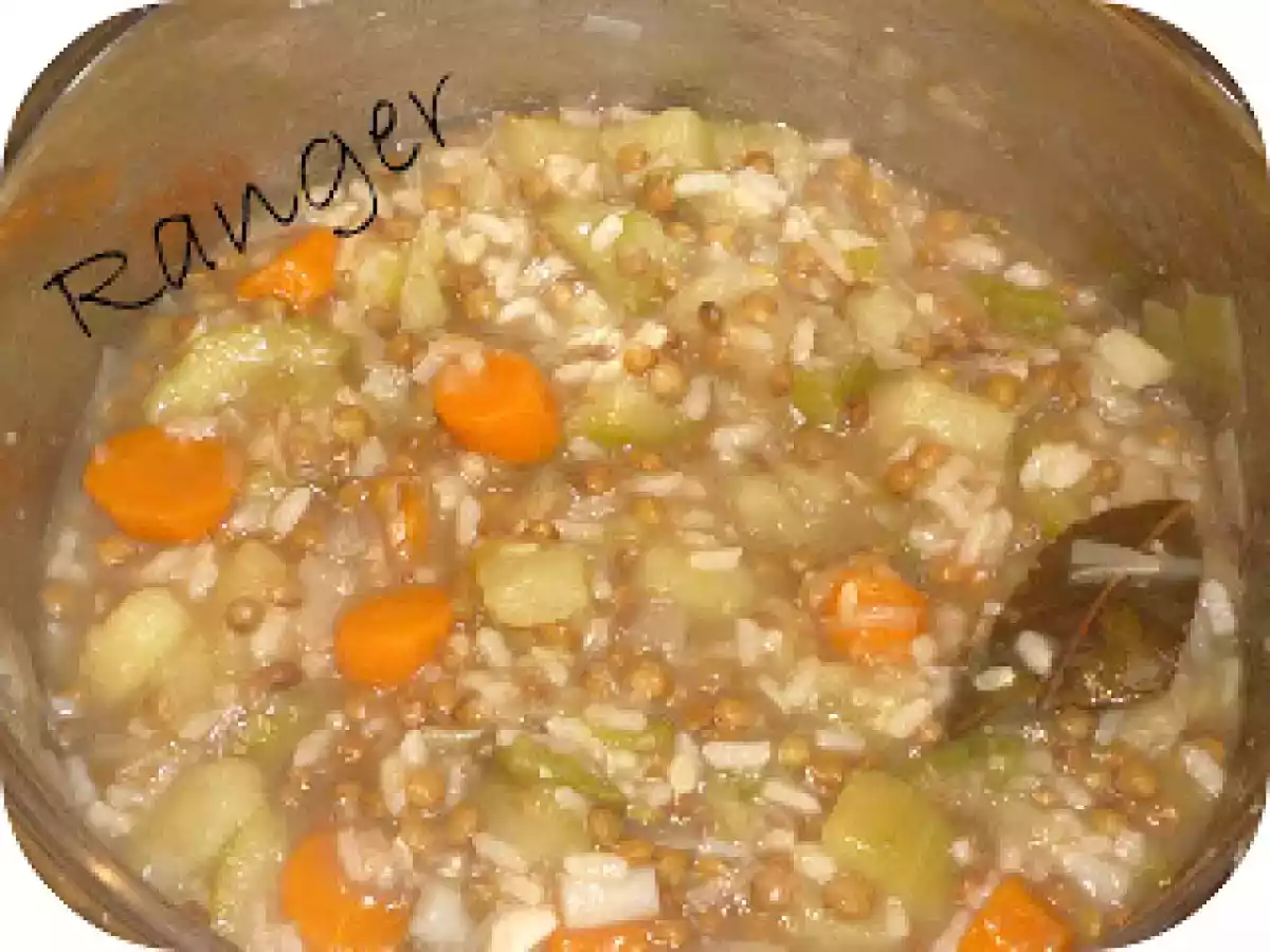 Puré de lentejas (Infantil)