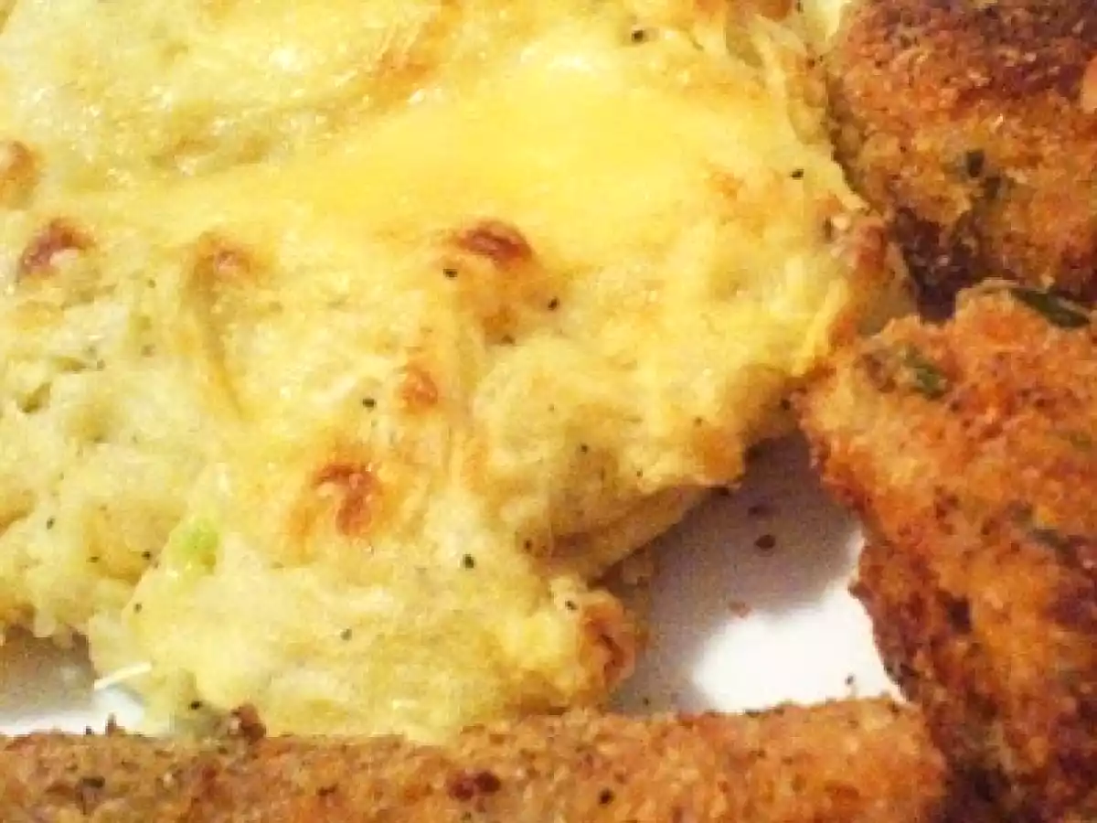 Puré de papa con manzana