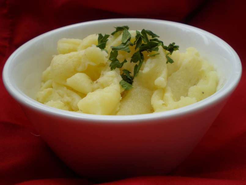 Puré de patata con aceite de oliva y ajo - foto 3