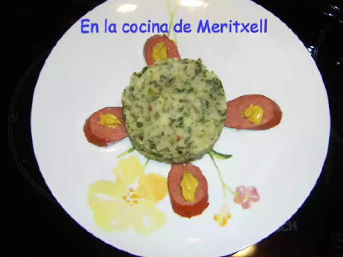 Puré de patata y col verde rizada ( Boerenkool)