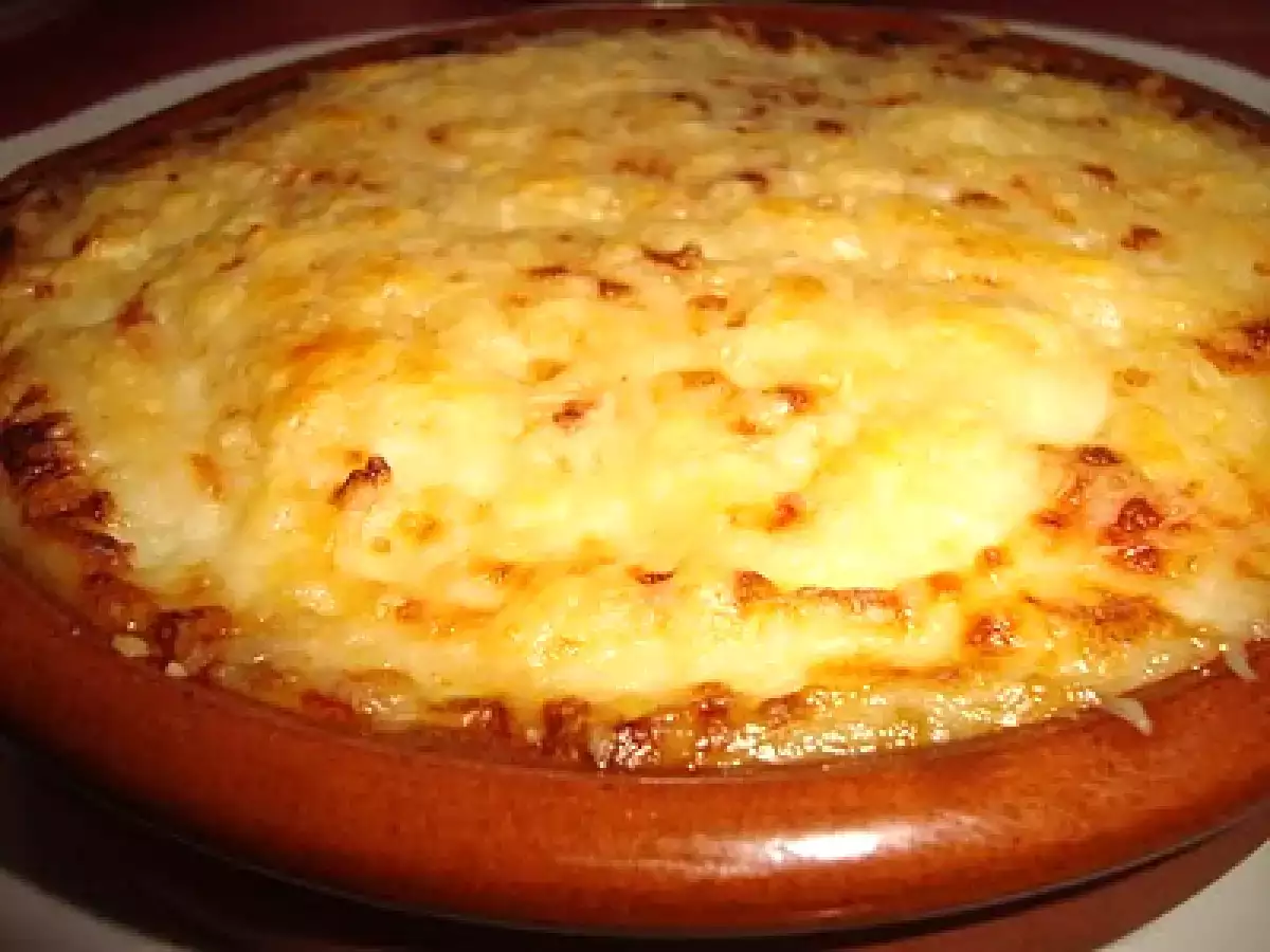 Puré de Patatas con verdura gratinado - foto 2